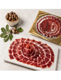 Comprar pack platos de Jamon ibérico 100% cortado a cuchillo