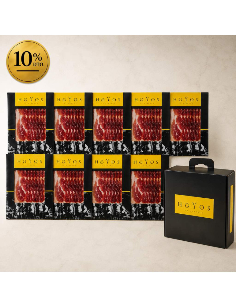 Pack de tranches de Jambon ibérique de bellota 50%