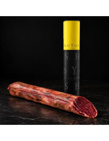 comprar Lomo Ibérico de Bellota 100% con Tubo Premium de Hermanos Hoyos