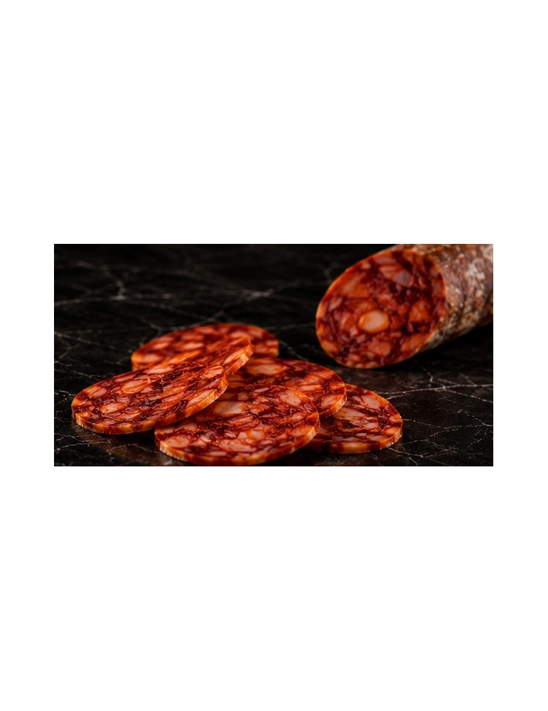 Comprar Chorizo Ibérico de Bellota con Tubo Premium de Hermanos Hoyos
