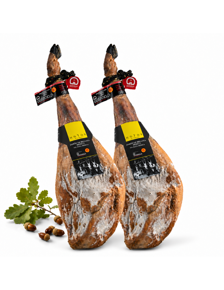 Angebot Eichelmastschinken 75% mit zweiter einheit zum halben preis - Hermanos Hoyos