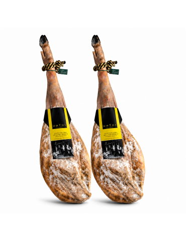 Comprar Oferta 2 Jamones de Cebo de campo ibéricos