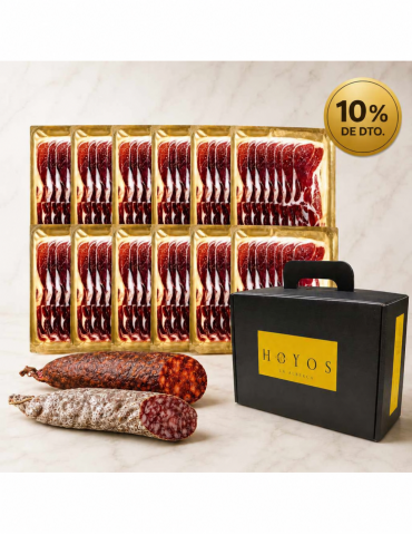 Pack sobres de Paleta de bellota ibérica + Embutidos ibéricos  bellota