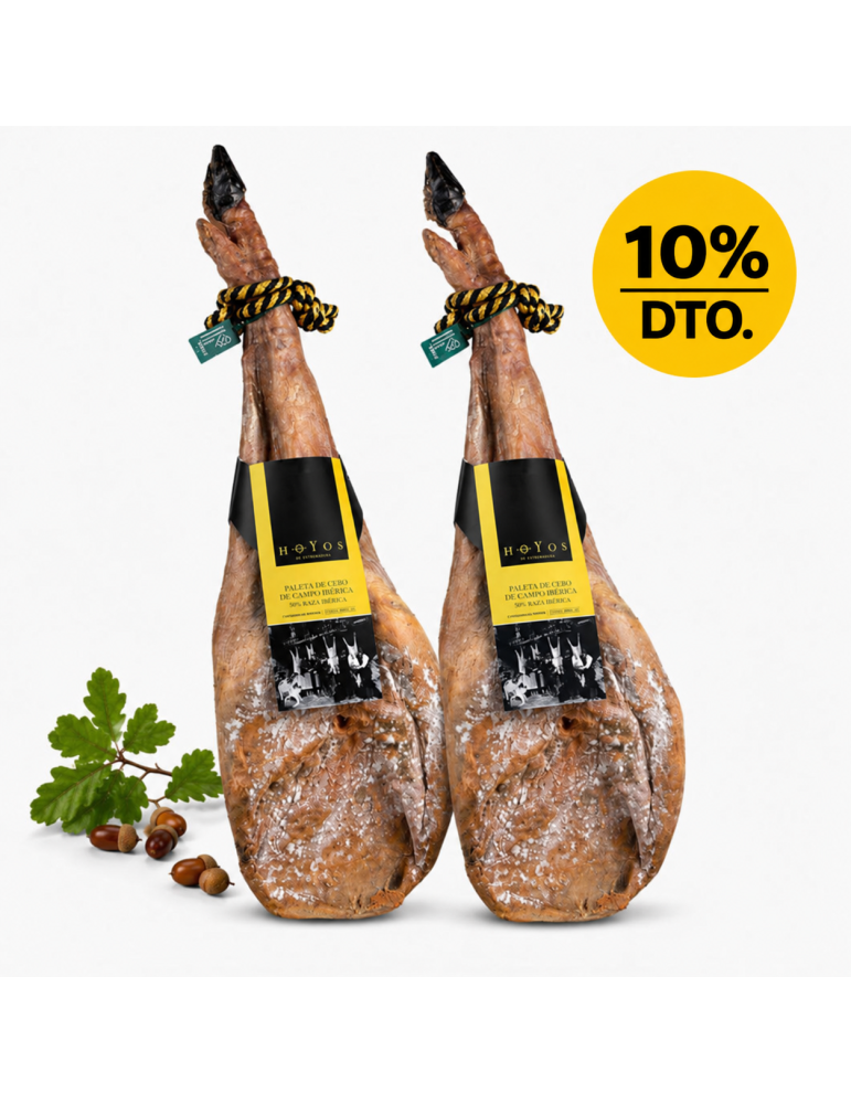 Angebot: 2 Iberische Freiland-Mast-Vorderschinken