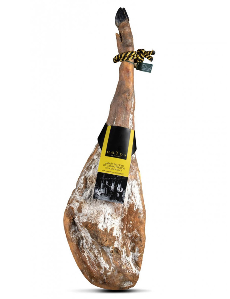 Comprar Jamón de Cebo de Campo Ibérico 50% Raza Ibérica de Hermanos Hoyos. Comprar Jamón de Cebo de Campo Ibérico 50% Raza Ibérica de Hermanos Hoyos.
