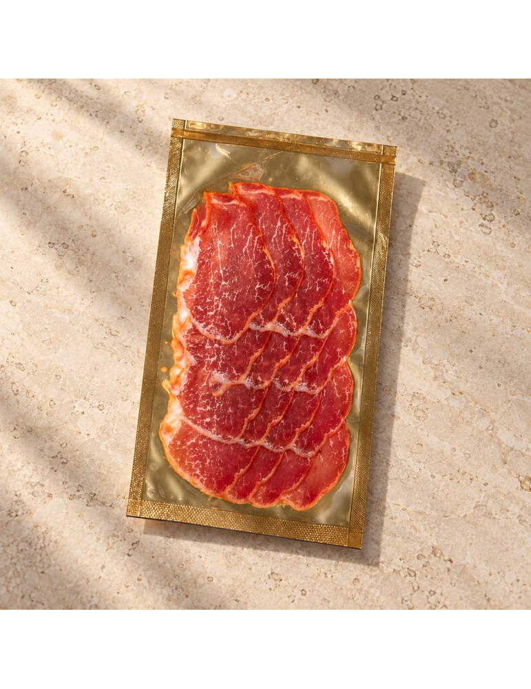 Beutel mit Lendenstück aus Eichelmast vom 100 % iberischen Schwein (80 g)