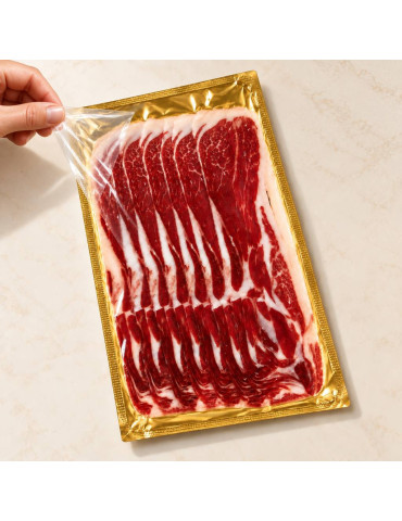 Beutel mit Vorderschinken aus Freilandmast, 50 % iberische Rasse (80 g)