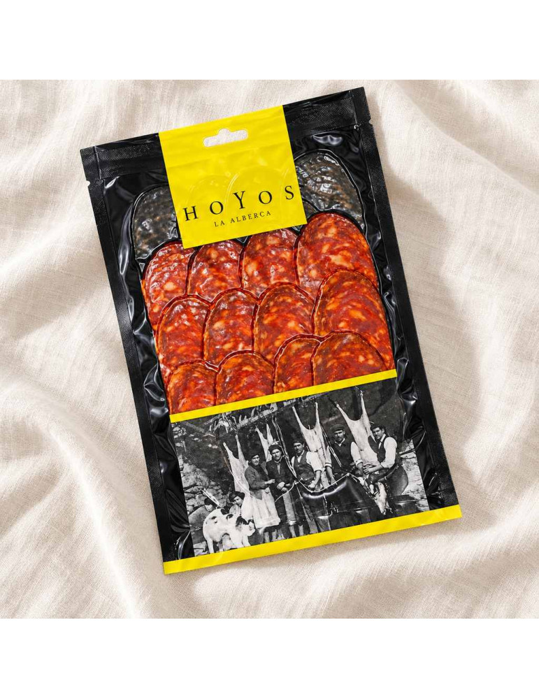 Achetez du chorizo ​​ibérique nourri aux glands (100 g) - Hermanos Hoyos