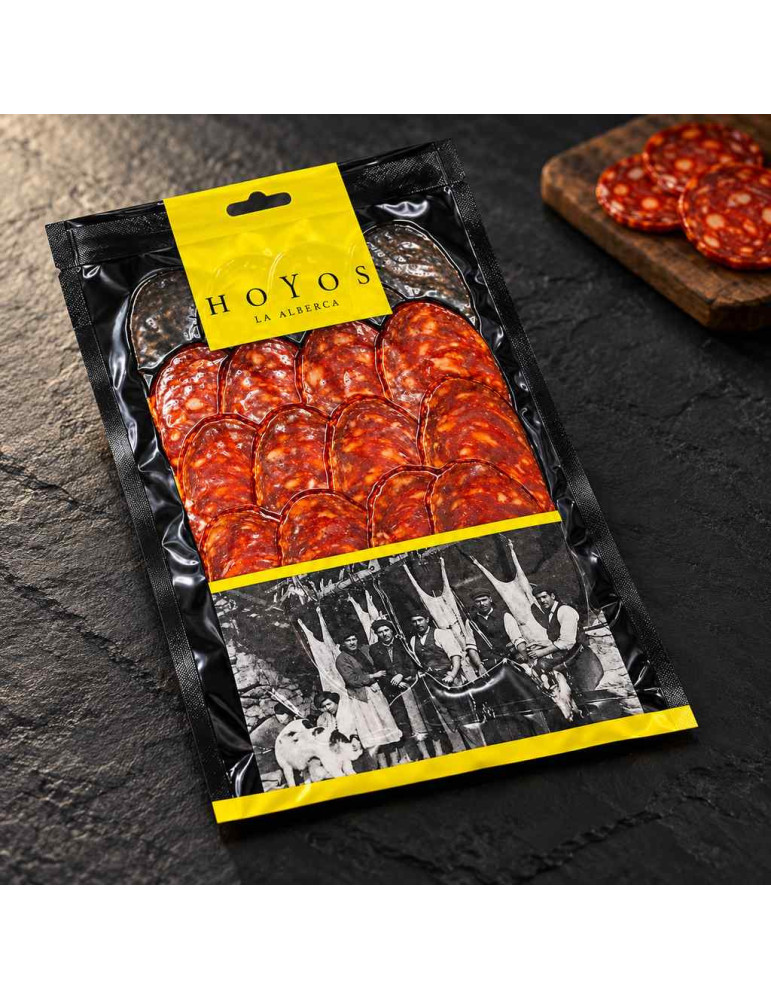 Achetez du chorizo ​​ibérique nourri aux glands (100 g) - Hermanos Hoyos