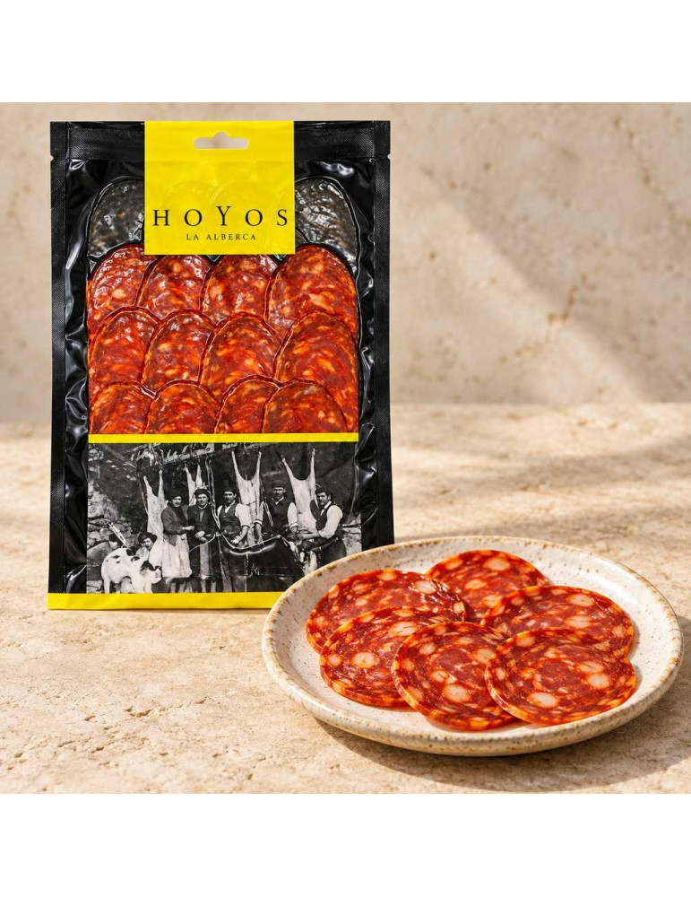Achetez du chorizo ​​ibérique nourri aux glands (100 g) - Hermanos Hoyos