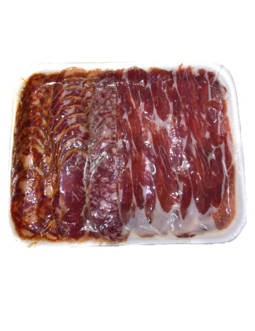 Gemischte Platte vom freilandgemästeten iberischen Schwein (400 g)