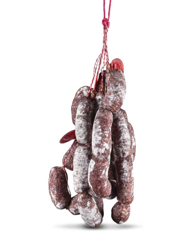 Comprar salchichón ibérico de bellota en capaduras de Hermanos Hoyos.