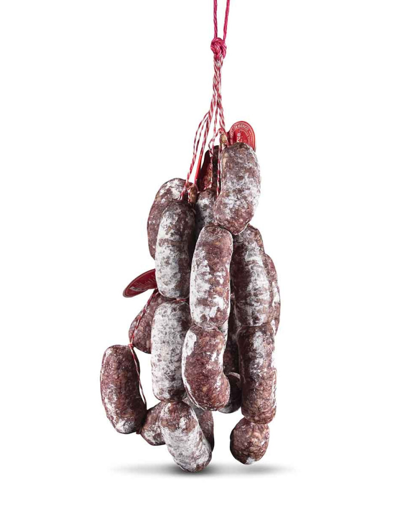 Comprar salchichón ibérico de bellota en capaduras de Hermanos Hoyos.