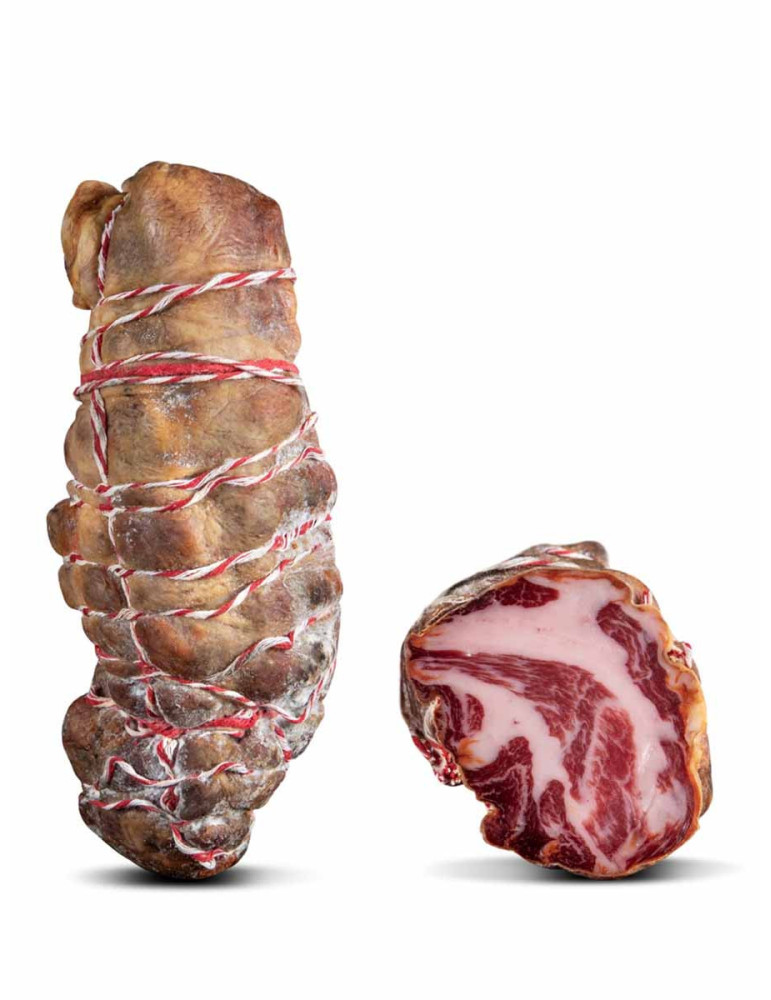 Comprar Cabecero de lomo ibérico de bellota de Hermanos Hoyos. Comprar Cabecero de lomo ibérico de bellota de Hermanos Hoyos.