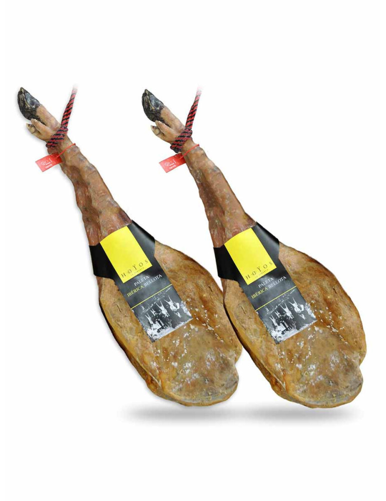 Comprar Oferta 2 Paletas de bellota ibéricas 75% D.O. Guijuelo en Hermanos Hoyos