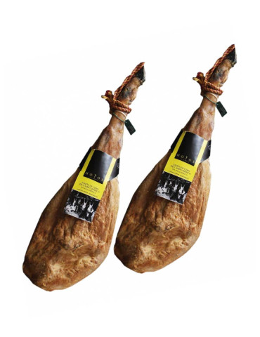 Comprar Oferta 2 Jamones de Cebo de campo ibéricos de Hermanos Hoyos.