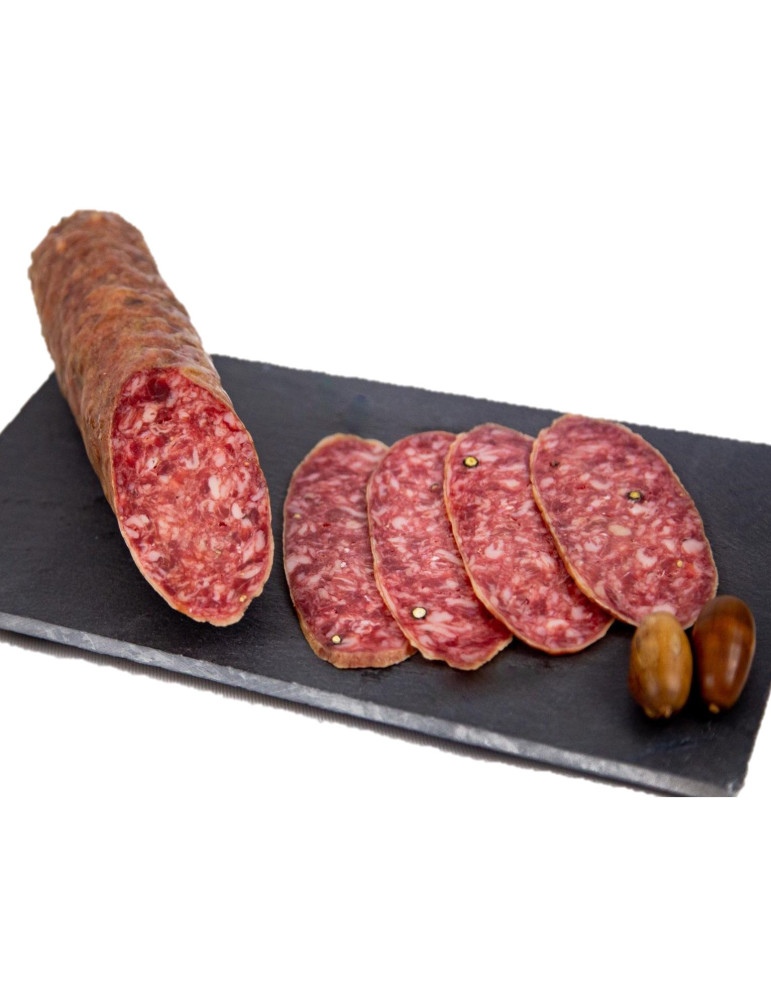 Comprar Salchichón Extra de Bellota Ibérico de Hermanos Hoyos. Comprar Salchichón Extra de Bellota Ibérico de Hermanos Hoyos.