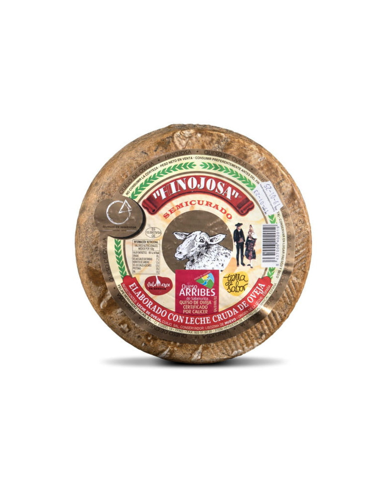 Comprar queso de oveja semi-curado de Hinojosa en Hermanos Hoyos.