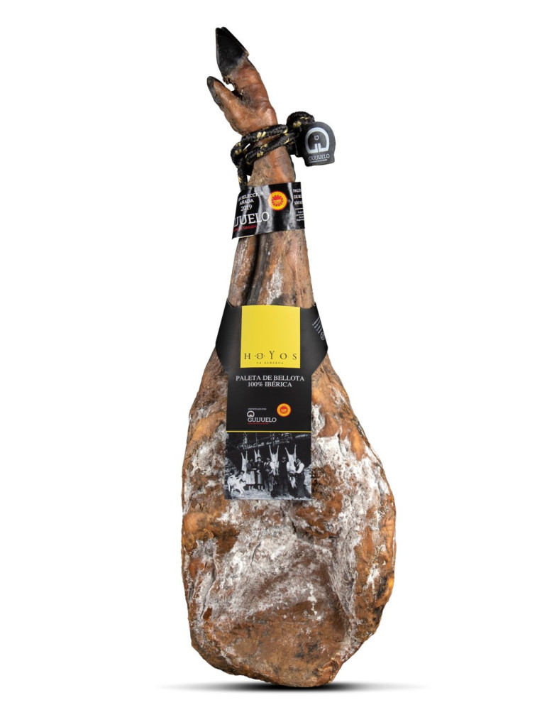Comprar Paleta de Bellota 100% Ibérica D.O.P Guijuelo de Hermanos Hoyos. Comprar Paleta de Bellota 100% Ibérica D.O.P Guijuelo de Hermanos Hoyos.
