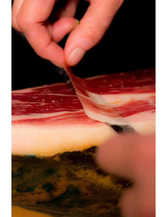 Comprar Jamón de Cebo de Campo Ibérico 75% Raza Ibérica de Hermanos Hoyos.