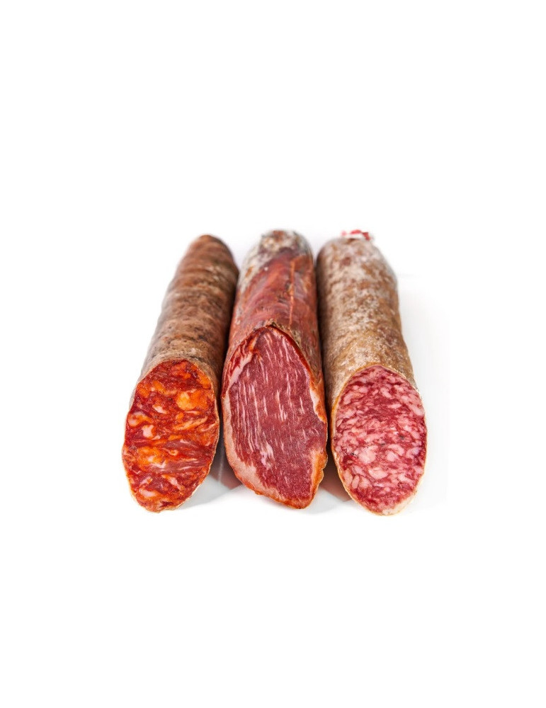 Gemischte Platte vom freilandgemästeten iberischen Schwein (400 g)