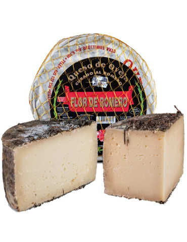 Comprar queso manchego al romero de "Flor de Romero" en Hermanos Hoyos.