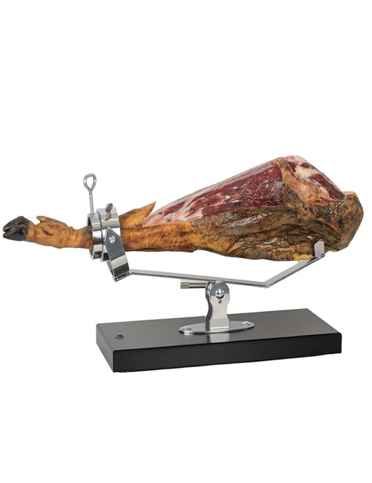 Comprar tabla jamonera de madera y acero de Hermanos Hoyos.