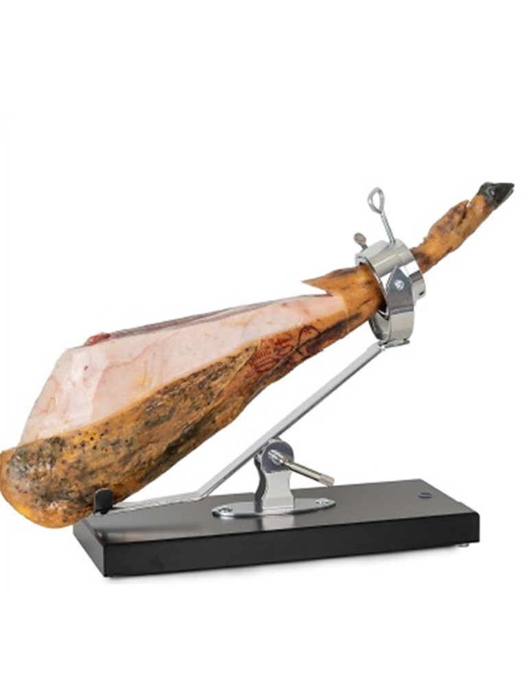 Comprar tabla jamonera de madera y acero de Hermanos Hoyos.