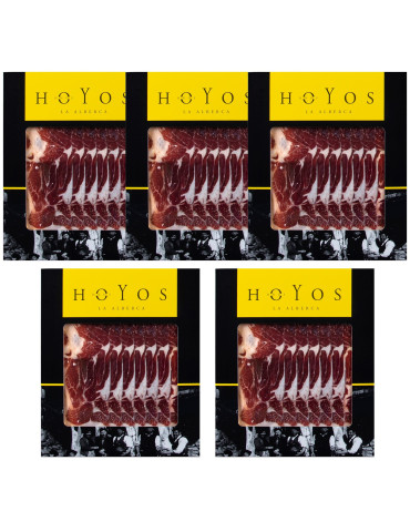 Jambon ibérique 100 % nourri aux glands, tranché à la machine