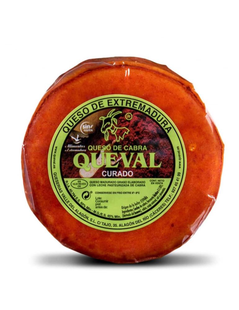 Comprar queso de cabra al pimentón de "Queval" en Hermanos Hoyos.