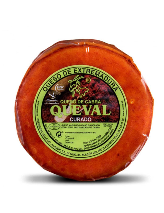 Comprar queso de cabra al pimentón de "Queval" en Hermanos Hoyos.