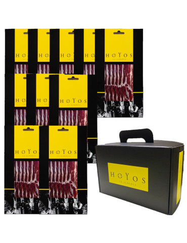 Packs of sliced Iberian Cebo de Campo shoulder