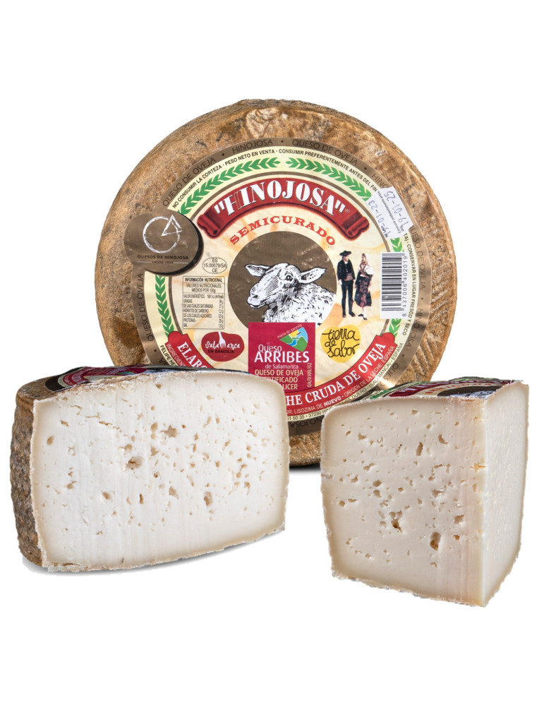 Comprar queso de oveja semi-curado de Hinojosa en Hermanos Hoyos.