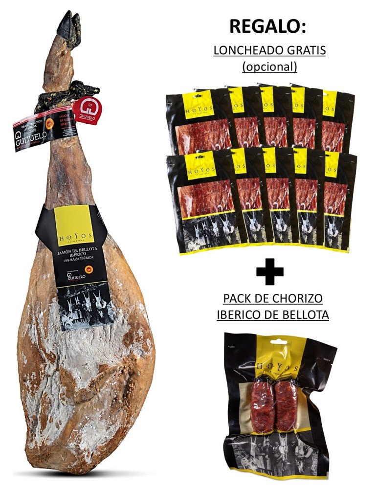 Jambon ibérique de Bellota 75%