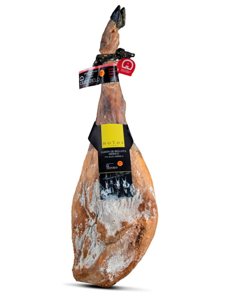 Comprar Jamón de Bellota Ibérico 75% Raza Ibérica D.O.P Guijuelo "Reserva" de Hermanos Hoyos. Comprar Jamón de Bellota Ibérico 75% Raza Ibérica D.O.P Guijuelo "Reserva" de Hermanos Hoyos.