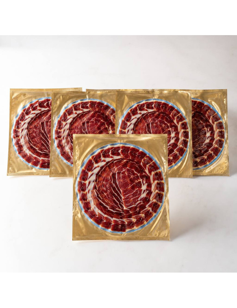 Comprar Pack Platos de Jamón Ibérico de Cebo de Campo Cortado a Cuchillo