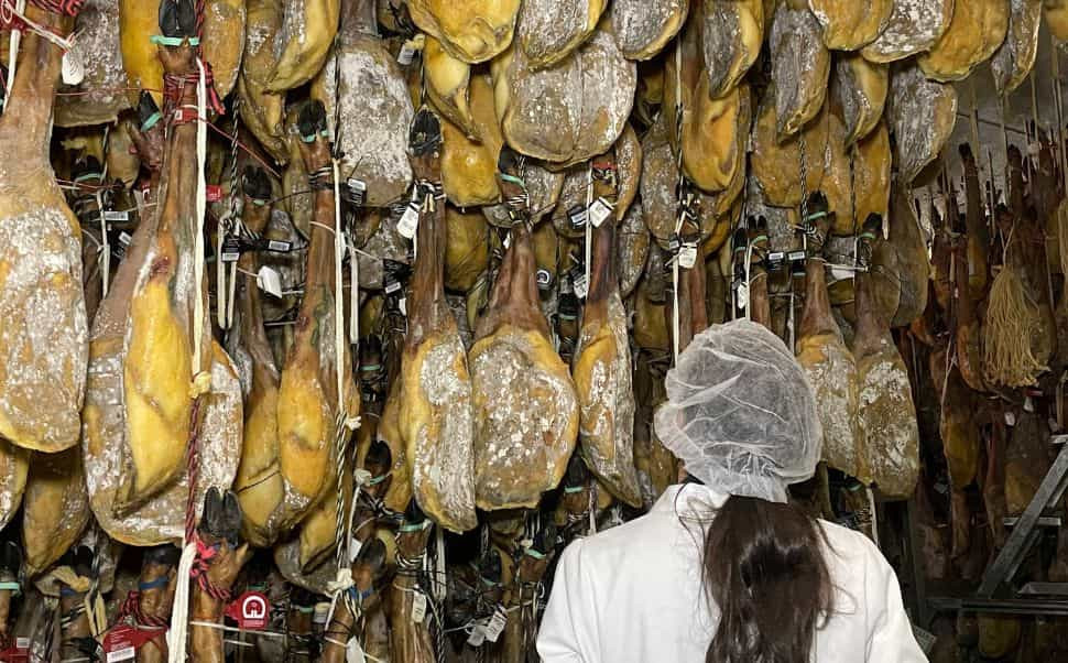 El proceso de curación del jamón ibérico